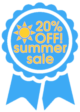 20% off summer sale