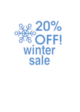 20% off winter sale